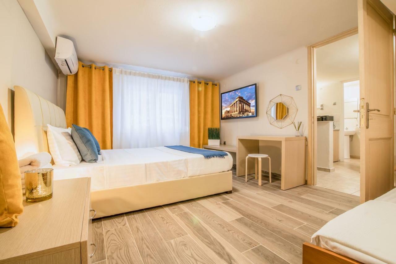 Cozy And Central Apartment Atenas Exterior foto